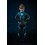 (140 146)Costume d'Halloween CYBER HERO bleu 3