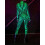 (3XL) Body réactif aux rayons UV, Body vert fluo 3