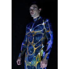 (XL)Costume Cyborg pour homme, Costume d'Halloween pour homme