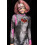 (XS) Costume d'Halloween Catsuit Voodoo 4