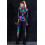 (L)Costume de squelette avec os arc-en-ciel 3
