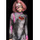 (L) Costume d'Halloween Catsuit Voodoo 4