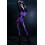 (M)Costume de squelette violet Costume d'Halloween 3
