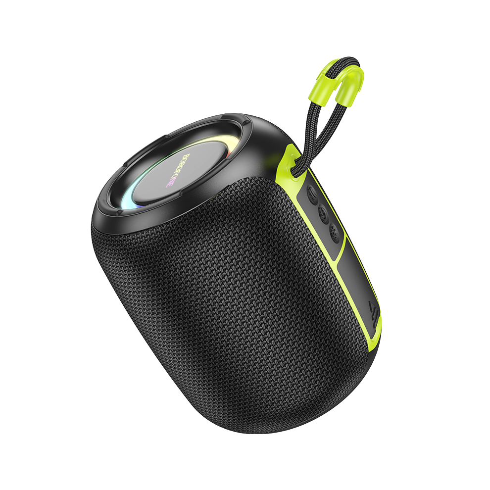 Portable Bluetooth Speaker With Rgb Lights - 5W Black 6925861113581