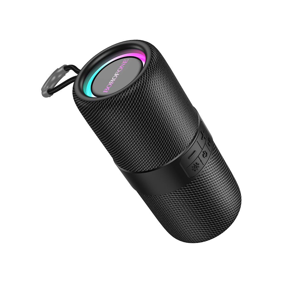 Portable Bluetooth Speaker With Rgb Lights - 10W Black 6925861113352