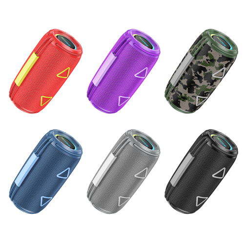 Draagbare Bluetooth-luidspreker met RGB-verlichting - Grijs 16 W 1