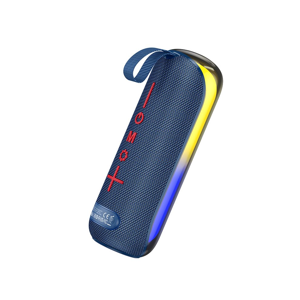 Portable Bluetooth Speaker with RGB Lights - Blue 10W-image-OPC-PHXCKGZ-NEW
