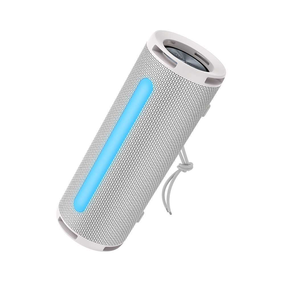 Portable Bluetooth Speaker with RGB Lights - Gray 10W-image-OPC-PHXCK29-NEW