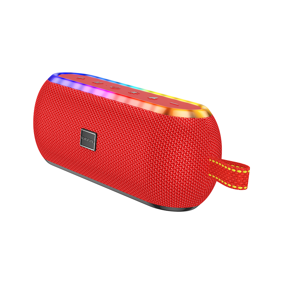 Portable Bluetooth Speaker With Rgb Lights - 10W Red 6925861113260