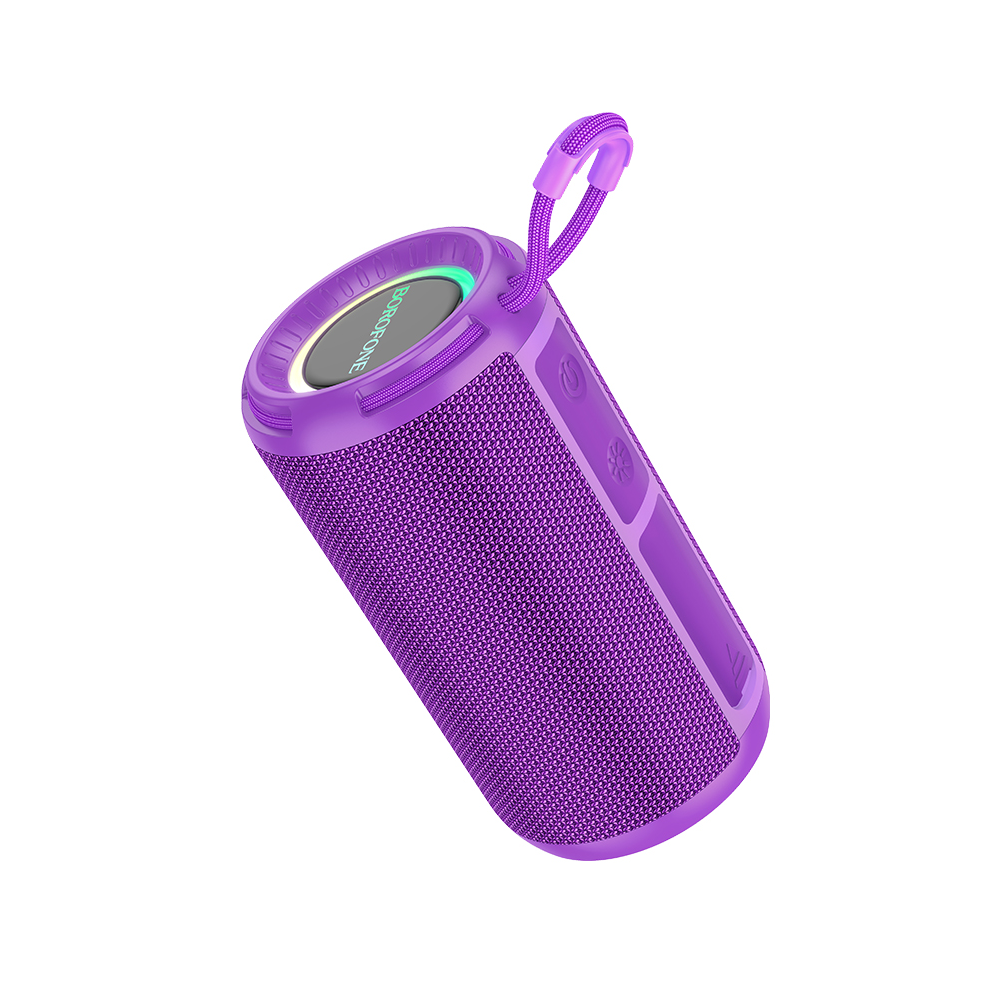 Portable Bluetooth Speaker With Rgb Lights - 10W Purple 6925861113567