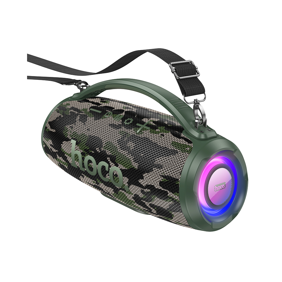 Kikimall Grün Bluetooth Lautsprecher Tragbare Partylautsprecher Mit Leistungsstarkem - Tarnung 40W