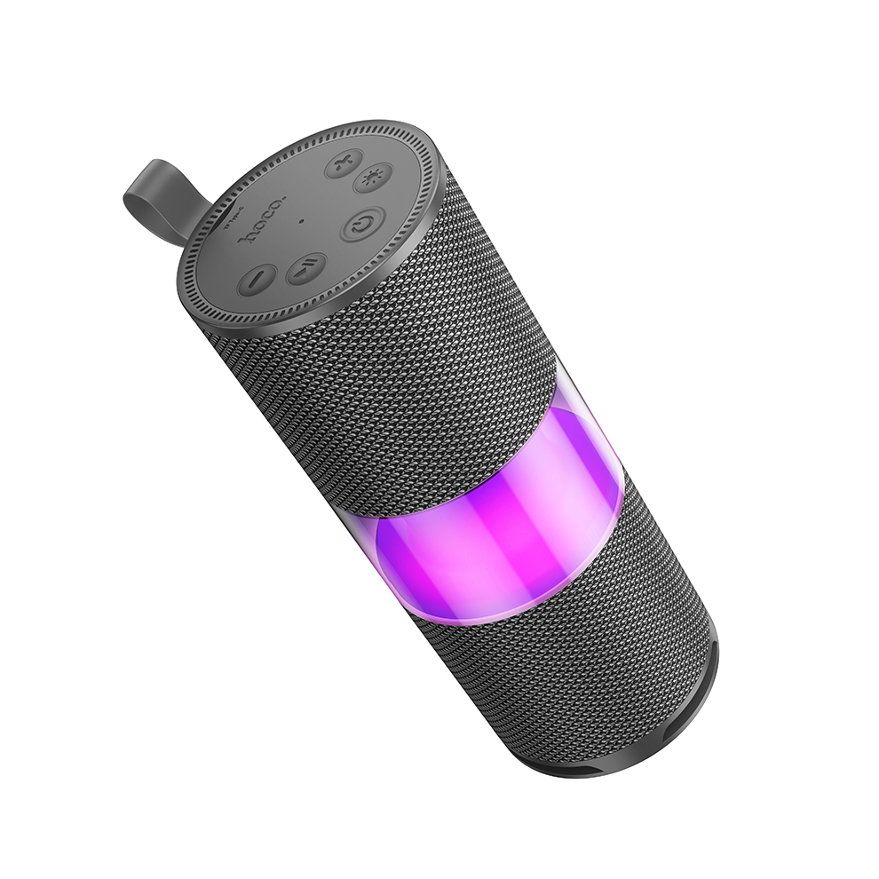 Portable Bluetooth Speaker With Rgb Lights - 15W Gray 6925861112997