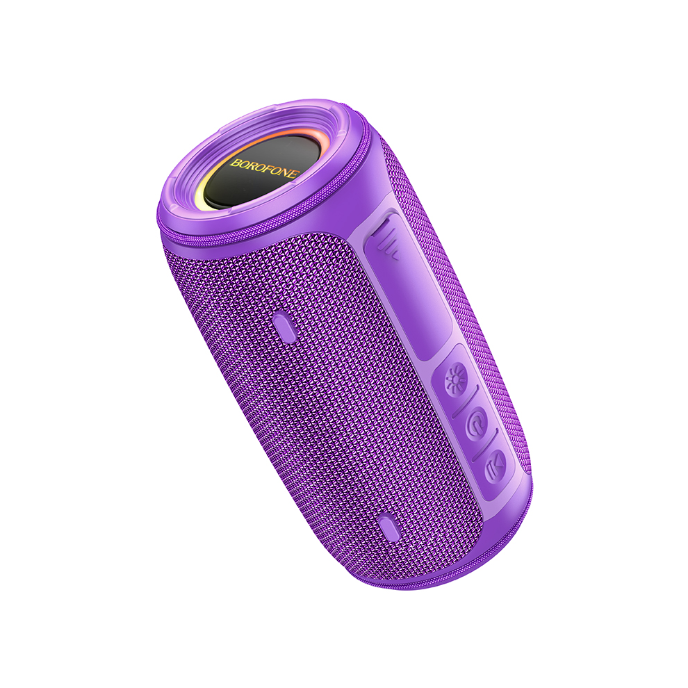 Portable Bluetooth Speaker With Rgb Lights - 16W Purple 6925861113505