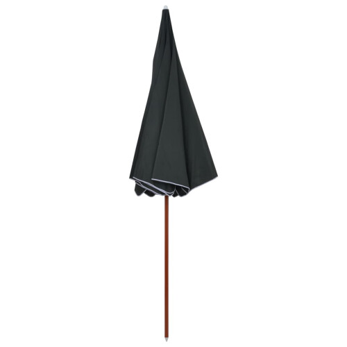 VidaXL vidaXL Parasol with Steel Pole 300 cm Anthracite 1