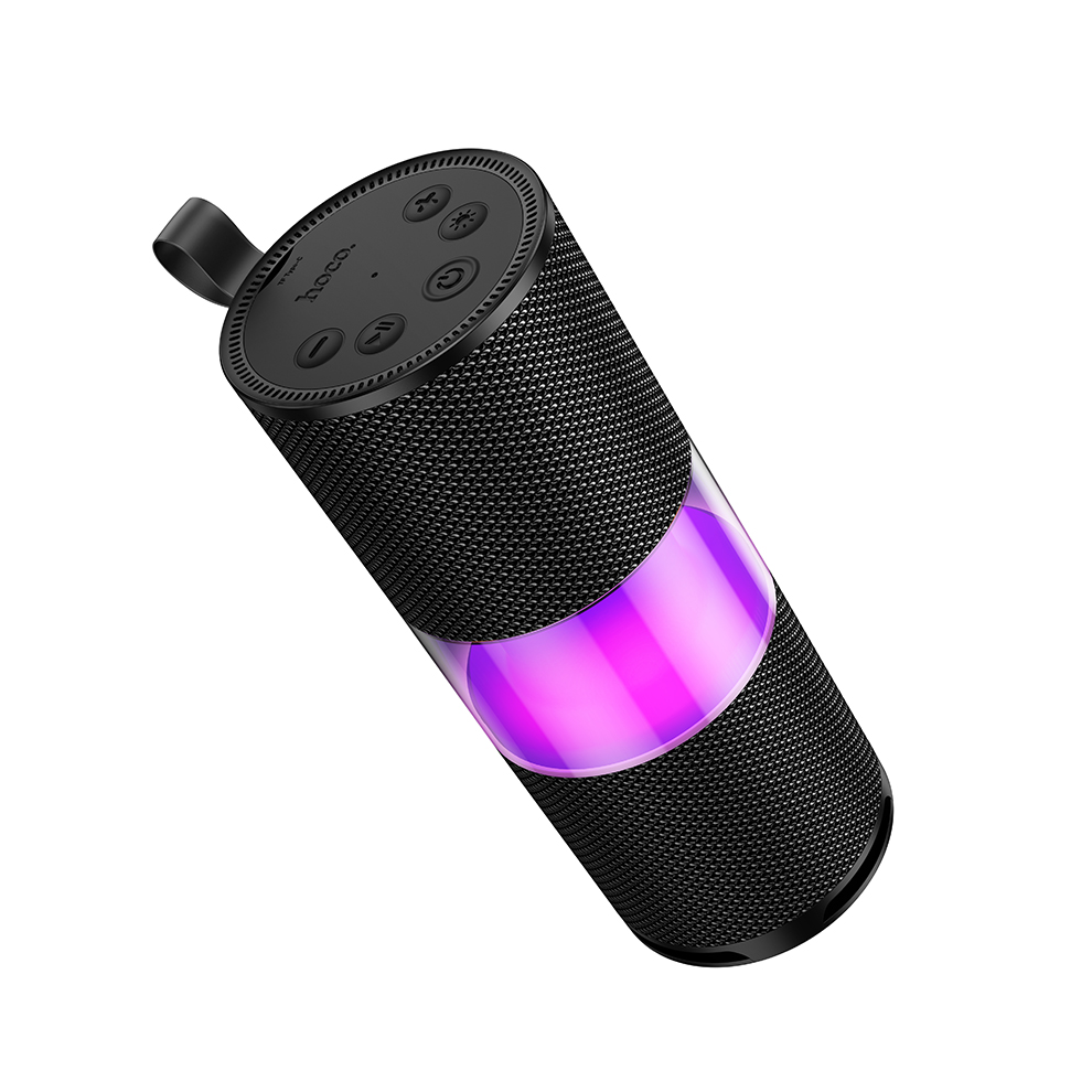 Portable Bluetooth Speaker With Rgb Lights - 15W Black 6925861112980