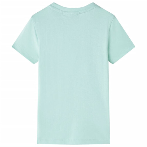 VidaXL Kids' T-shirt Light Mint 116 1