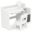 Costway Kids Study Desk and Chair Set Children Study Table with Open Shelves 1