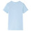 VidaXL Kids' T-shirt Light Blue 128 2