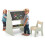 Costway 2-in-1 Double-sided Kids Art Easel with Stool and Paper Roll Holder 10
