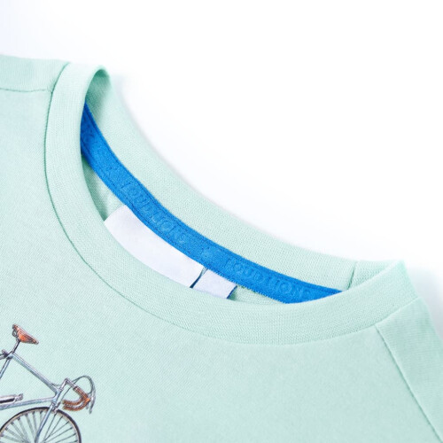 VidaXL Kids' T-shirt Light Mint 104 2
