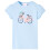 VidaXL Kids' T-shirt Light Blue 116 1