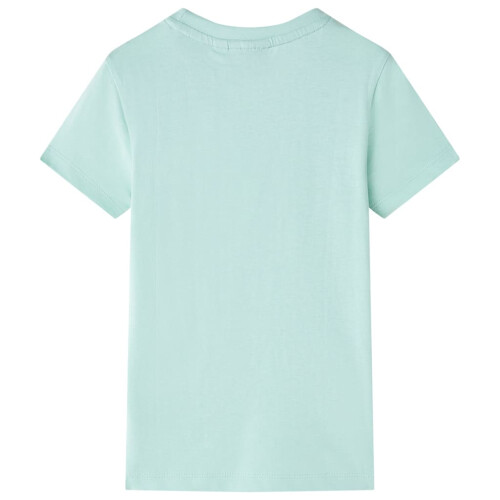 VidaXL Kids' T-shirt Light Mint 104 1