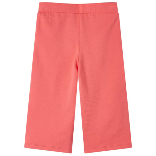VidaXL Kids' Pants with Wide Legs Coral 92 1