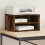 VidaXL vidaXL Printer Stand Smoked Oak 40x32x22,5 cm Engineered Wood 1