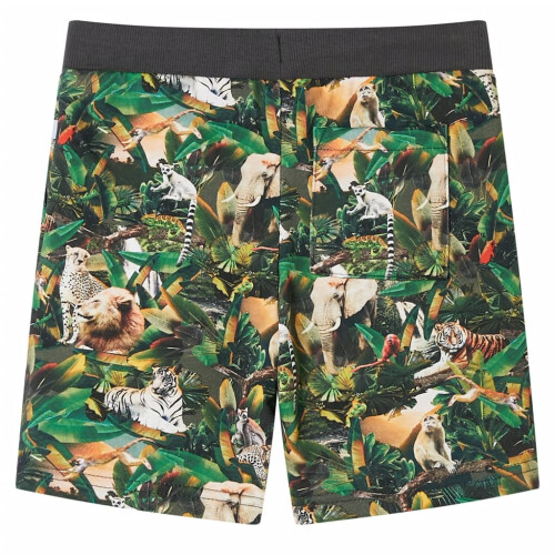 VidaXL Kids' Shorts with Drawstring Old Petrol 140 1