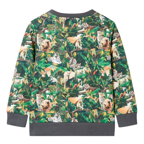 VidaXL Kids' Sweatshirt Old Petrol 140 1