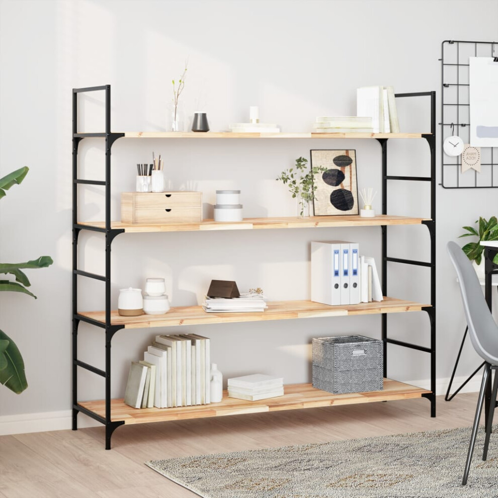 Vidaxl Floating Shelves 2 Pcs 120X40x2 Cm Untreated Solid Wood Acacia