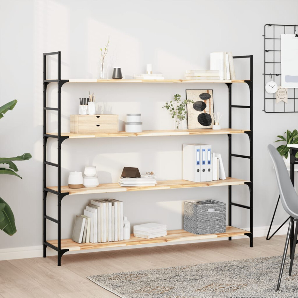 Vidaxl Floating Shelves 2 Pcs 120X30x2 Cm Untreated Solid Wood Acacia
