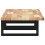 VidaXL vidaXL Basin Shelf Wall Mounted Steel and Solid Wood Acacia 5