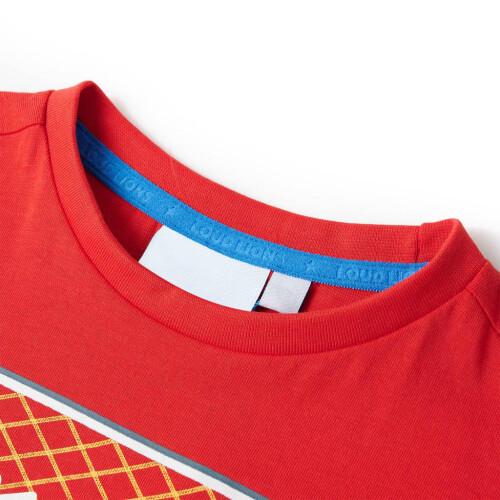 VidaXL Kids' T-shirt Red 128 2