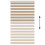 VidaXL vidaXL Doppelrollo Sandbraun 130x200 cm Stoffbreite 125,9 cm Polyester 5