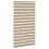 VidaXL vidaXL Doppelrollo Sandbraun 130x200 cm Stoffbreite 125,9 cm Polyester 4