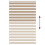 VidaXL vidaXL Zebra Blind Sand Brown 145x230 cm Fabric Width 140.9 cm Polyester 5