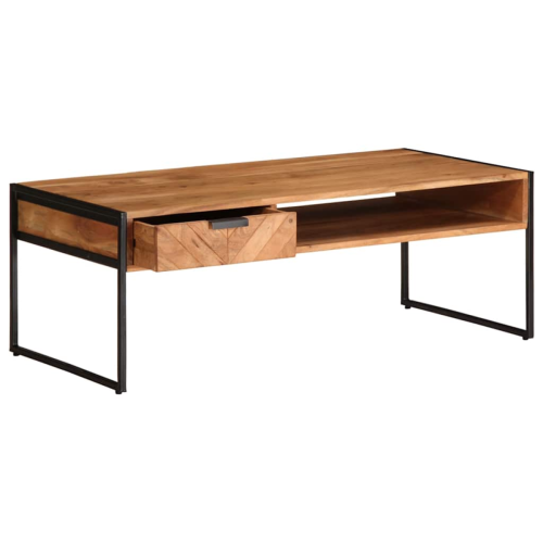VidaXL vidaXL Coffee Table 110x55x40 cm Solid Wood Acacia 1