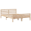 VidaXL vidaXL Bed Frame with Headboard without Mattress 160x200 cm 6