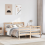 VidaXL vidaXL Bed Frame with Headboard without Mattress 160x200 cm 2