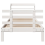 VidaXL vidaXL Bed Frame with Headboard without Mattress White 90x200 cm 5