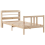 VidaXL vidaXL Bed Frame with Headboard without Mattress 90x190 cm Single 4