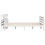 VidaXL vidaXL Bed Frame with Headboard without Mattress 160x200 cm 6