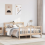 VidaXL vidaXL Bed Frame with Headboard without Mattress 120x200 cm 1