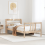VidaXL vidaXL Bed Frame with Headboard without Mattress 90x190 cm Single 1