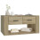 VidaXL vidaXL Coffee Table Sonoma Oak 80x50x40 cm Engineered Wood 4