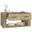 VidaXL vidaXL Coffee Table Sonoma Oak 80x50x40 cm Engineered Wood 5
