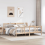 VidaXL vidaXL Bed Frame with Headboard without Mattress 200x200 cm 2