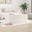 VidaXL vidaXL Coffee Table White 100x50x35 cm Solid Wood Pine 1