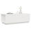 VidaXL vidaXL Coffee Table White 100x50x35 cm Solid Wood Pine 4